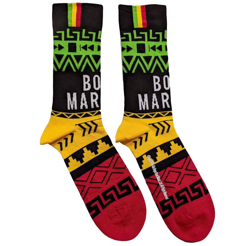 Bob Marley - Press Play Sokken - EU 40-45 - Multicolours